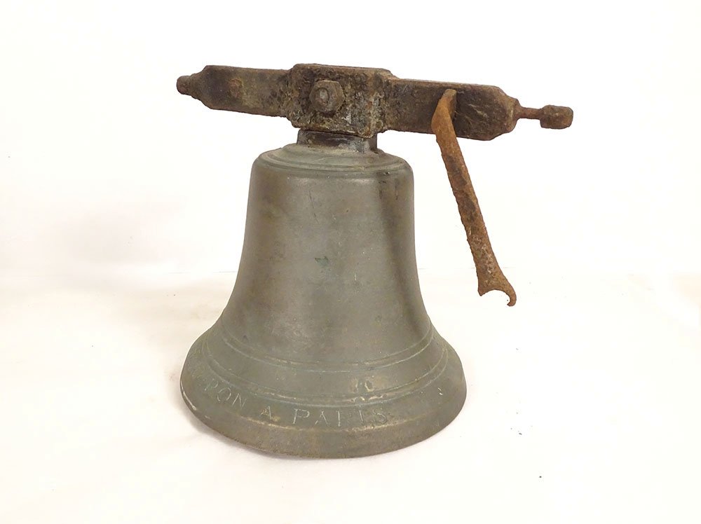 Property Bell Bronze Founder Edouard Biron Paris Late 19th Century