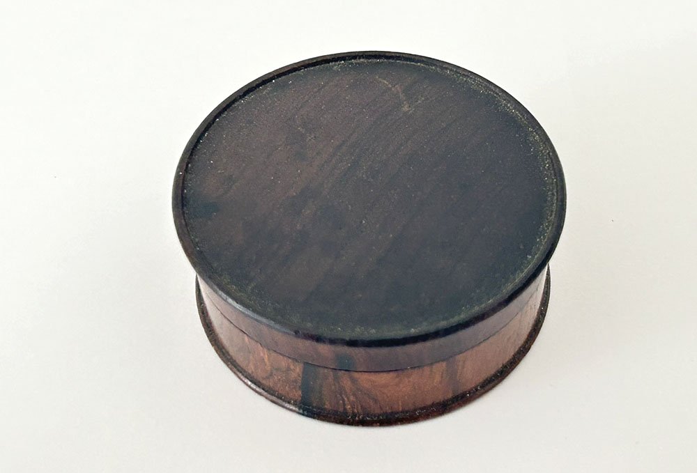 Reliquary Saint Stanislas Kostka Round Medallion Wooden Box 19th Century-photo-3