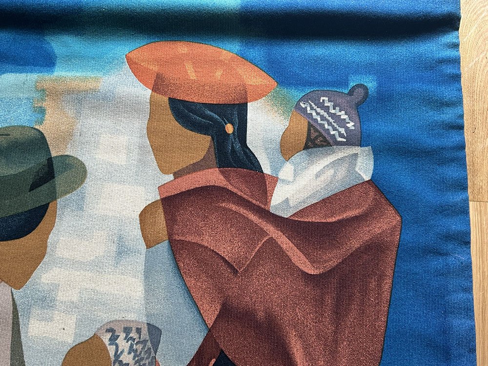 Tapisserie Toffoli ateliers Robert Four Aubusson Enfants du Soleil XXème-photo-1
