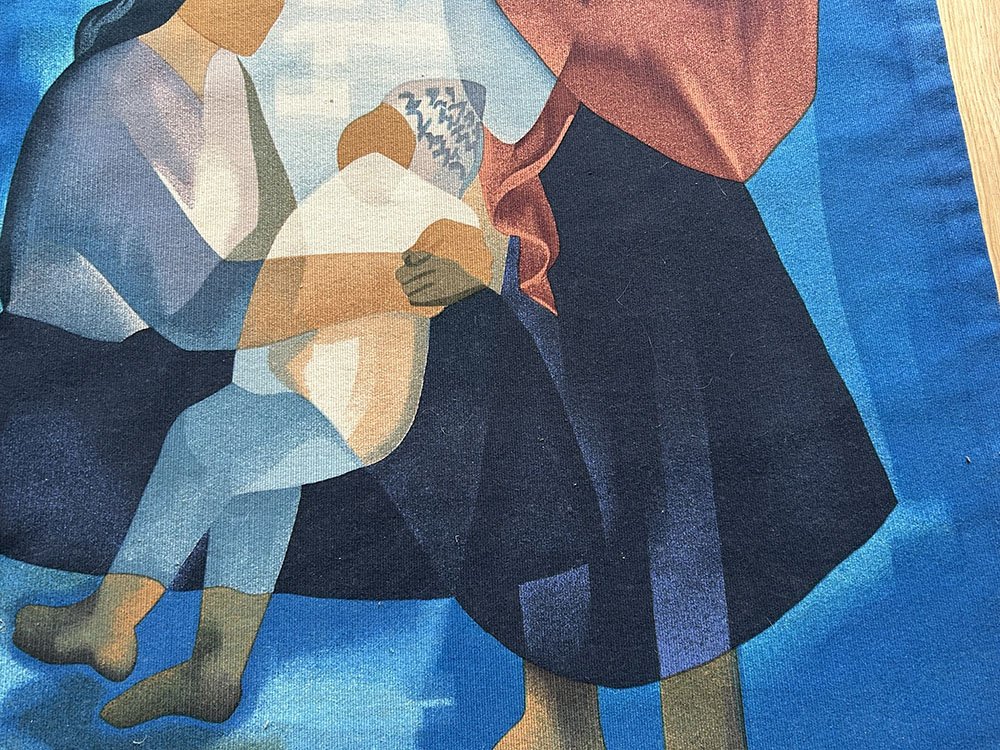 Tapisserie Toffoli ateliers Robert Four Aubusson Enfants du Soleil XXème-photo-3