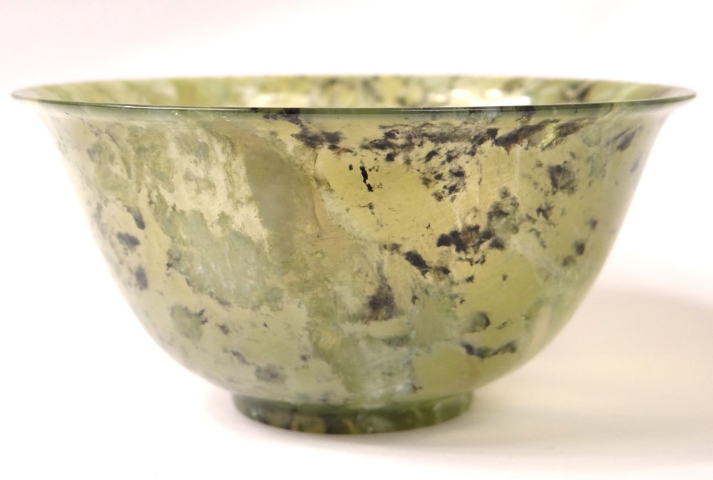 Paire petits bols jade néphrite Chine XIXème siècle-photo-5