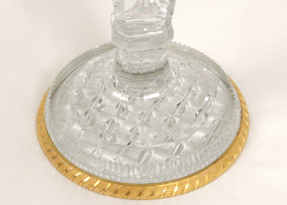 Mirror Table Ice Psyche Gilt Bronze Cristallo-porcelain Frileuse Empire Nineteenth-photo-4