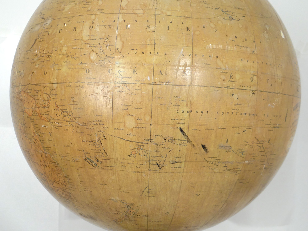 Grand Globe Terrestre Mappemonde Mouraux Bonnefont Larochette 1866 19è-photo-5