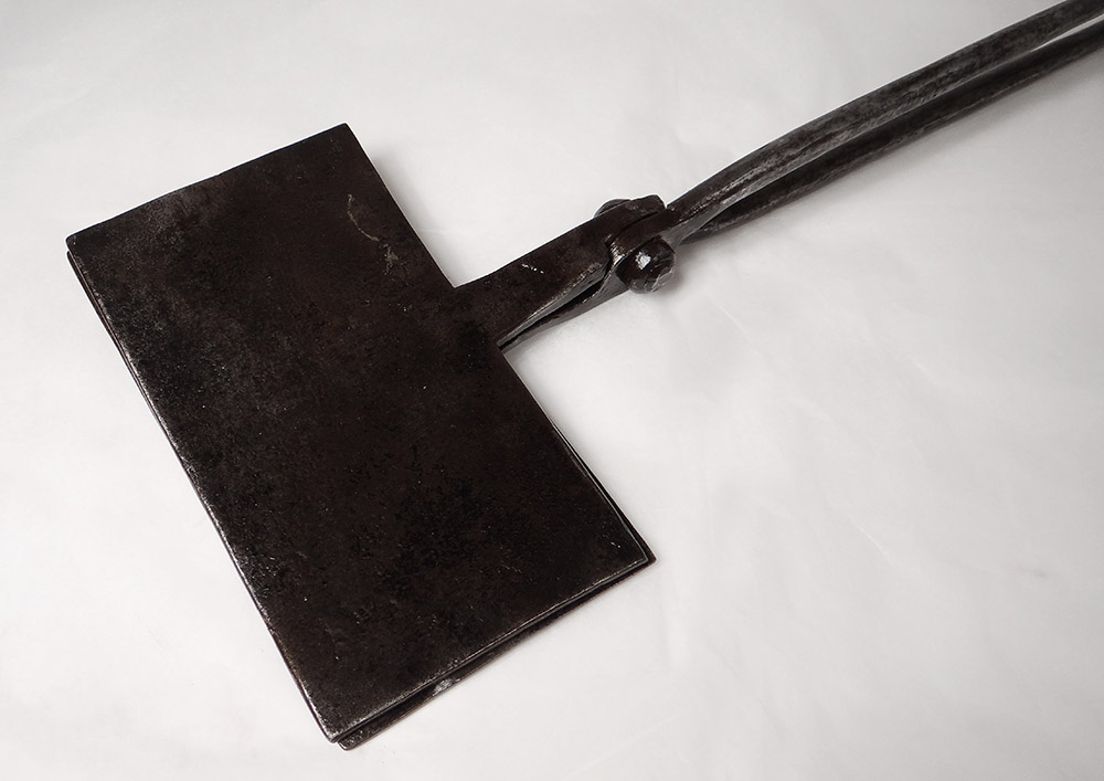 Mold With Hosties Wrought Iron Cross Rosettes Foliage 1855 XIXth Century-photo-2