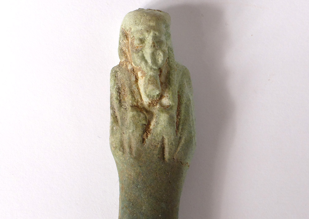 Oushebti Egyptian Funeral Statuette Egypt Terracotta Collection-photo-2