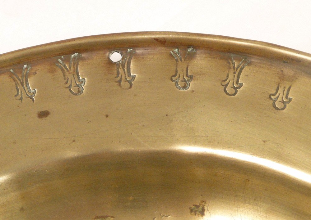 Offering Dish Gothic Quest Copper Germany Nuremberg XVIth-photo-4