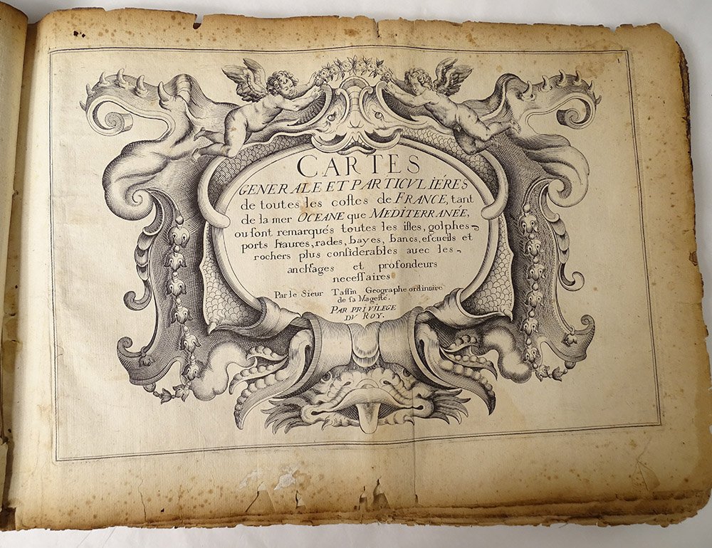 Livre Cartes Générale Particulières Costes France Tassin 1634 Vanlochom-photo-1