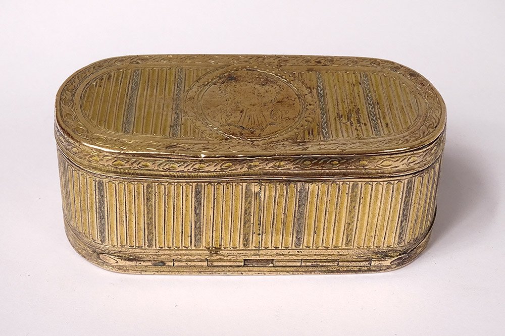 Louis XVI Flies Box Snuffbox Pomponne Gerbe Wheat Eighteenth Century-photo-2