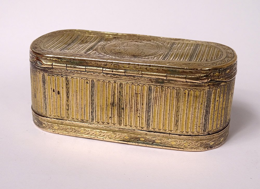 Louis XVI Flies Box Snuffbox Pomponne Gerbe Wheat Eighteenth Century-photo-5