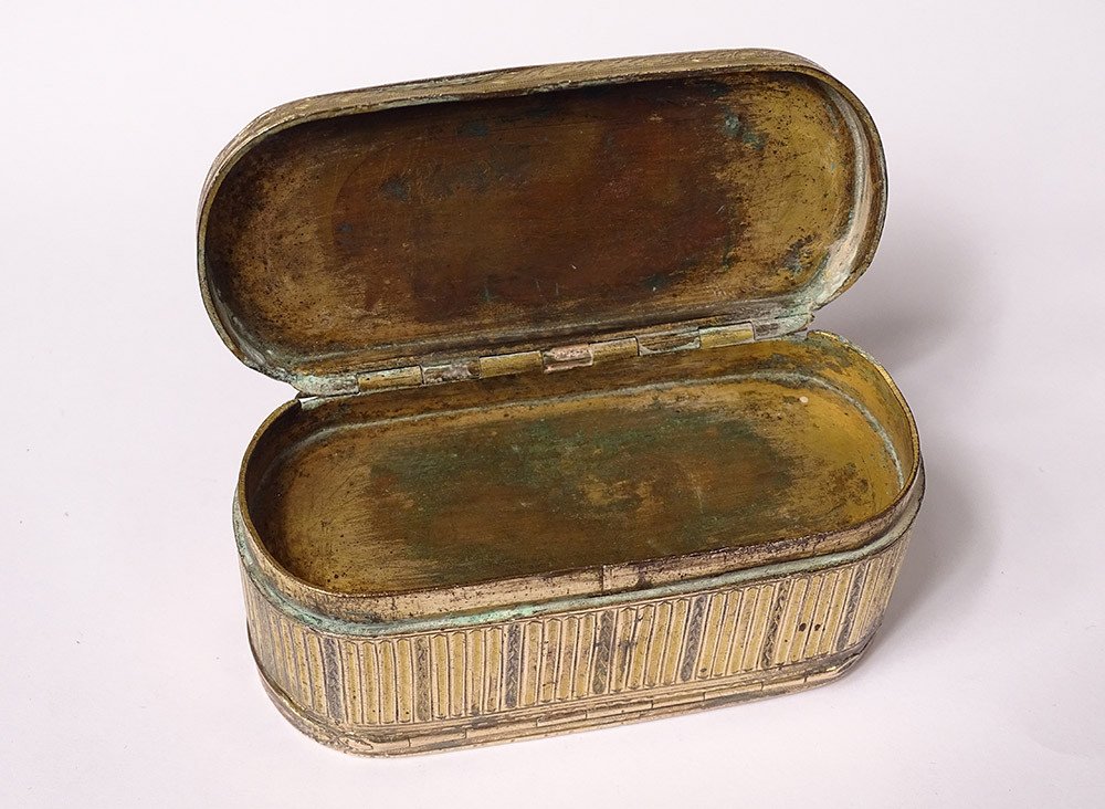 Louis XVI Flies Box Snuffbox Pomponne Gerbe Wheat Eighteenth Century-photo-7