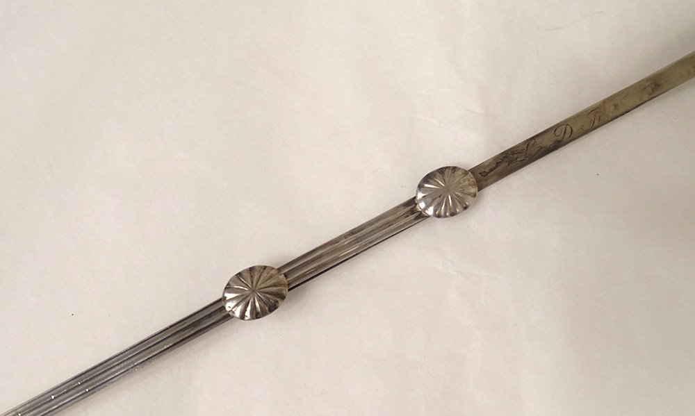 XIXth Century Silver Metal Bookmark-photo-2