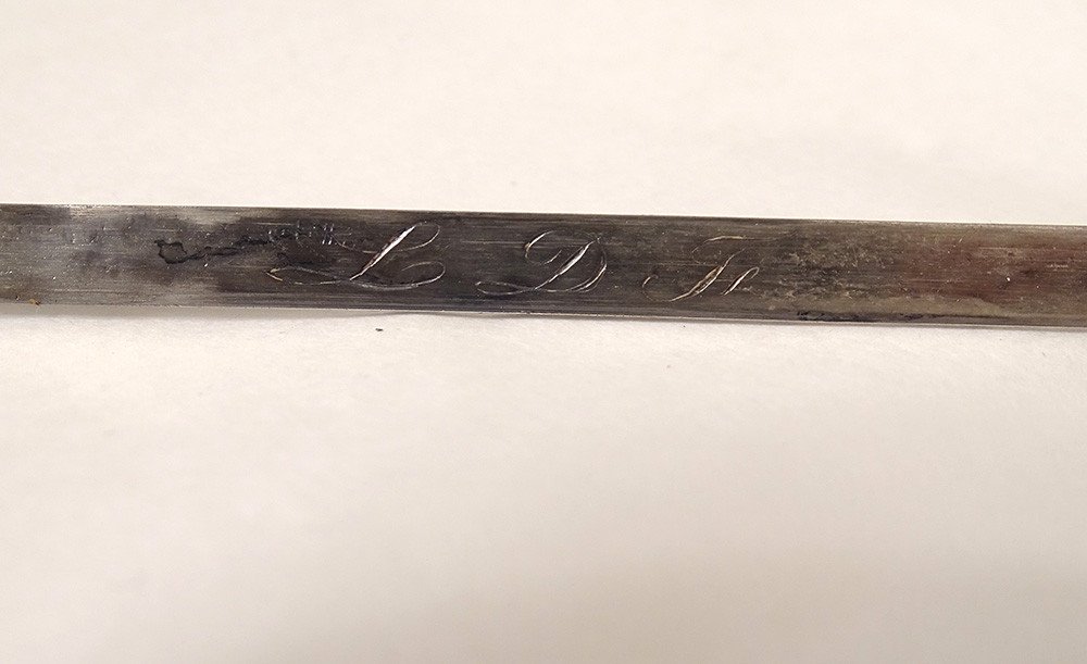 XIXth Century Silver Metal Bookmark-photo-3