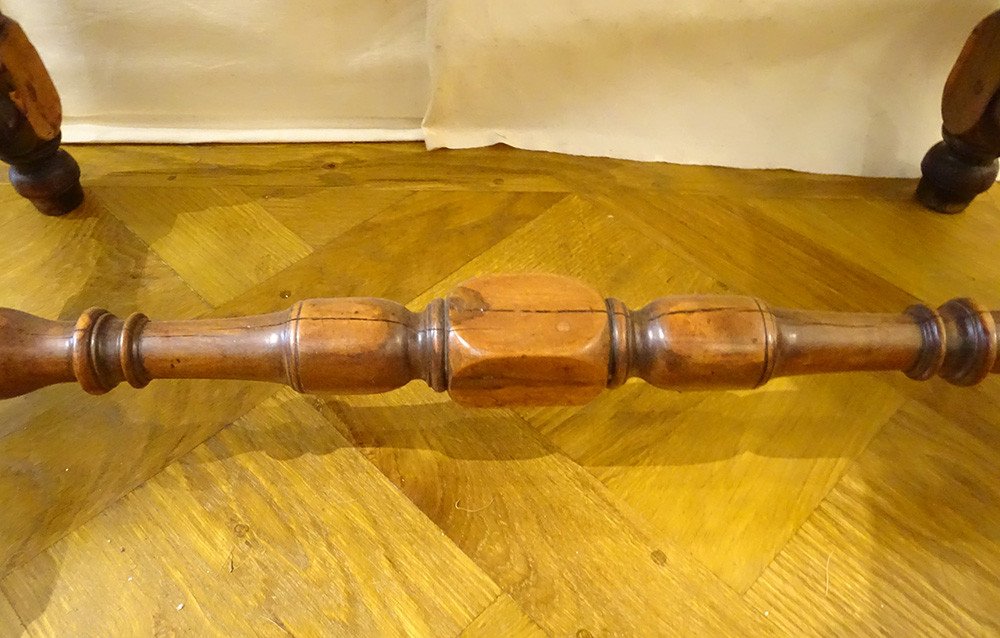 Cabaret Table Furniture Port La Rochelle Mahogany Gaïac Eighteenth Century-photo-3