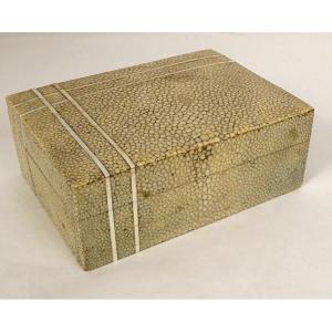 20th Century Art Deco Galuchat Box Box