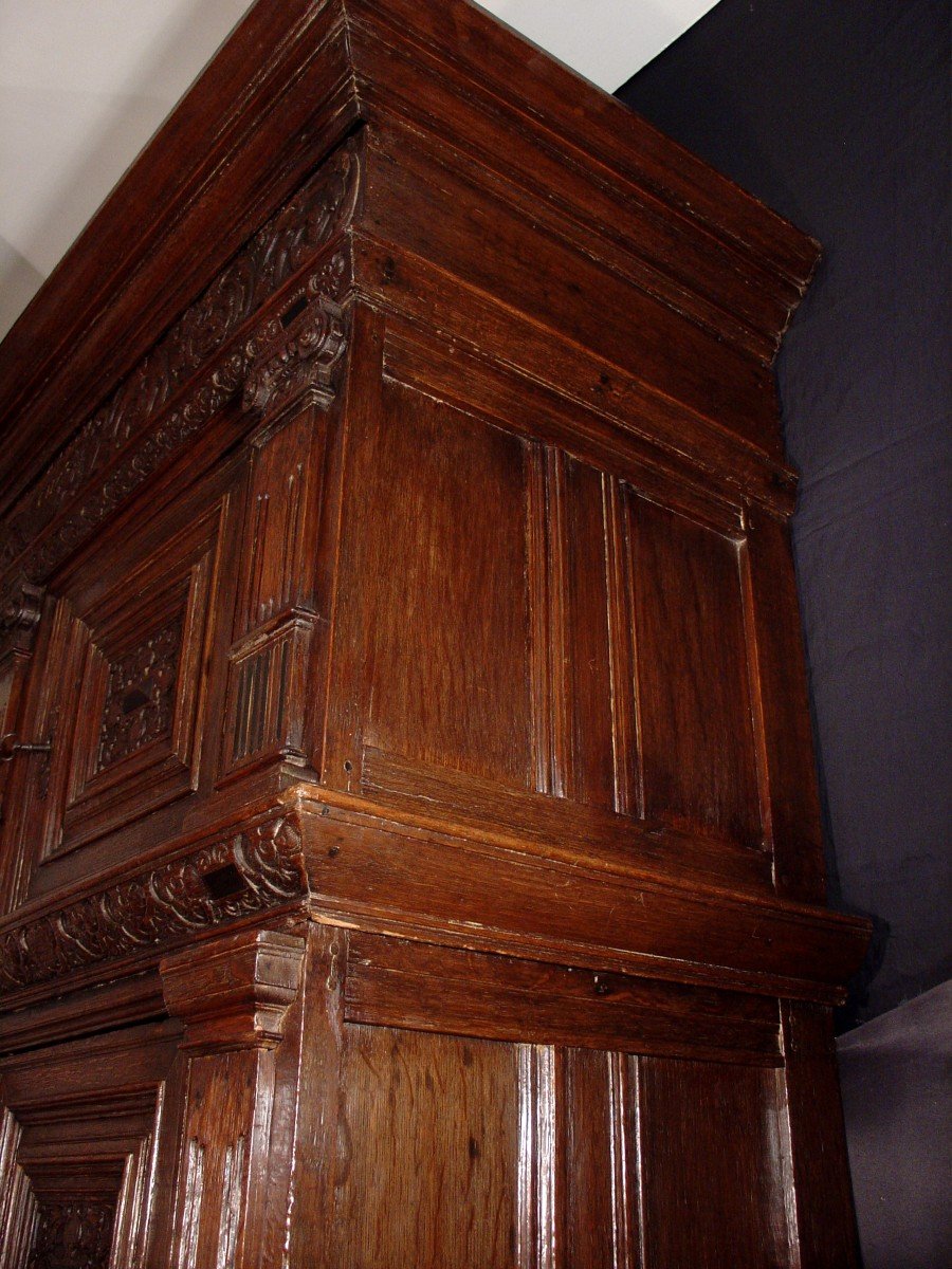 17th C Flemish Armoire Cabinet-photo-1