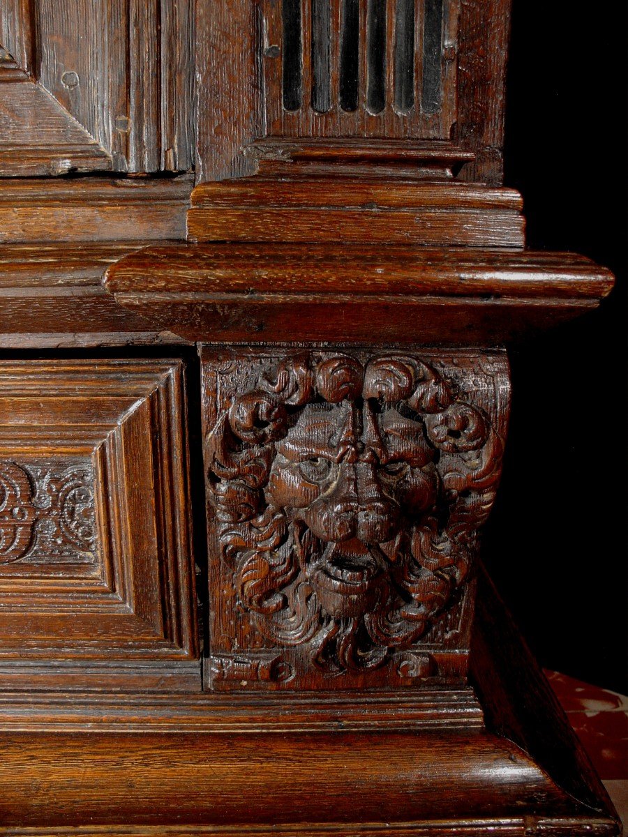 17th C Flemish Armoire Cabinet-photo-3