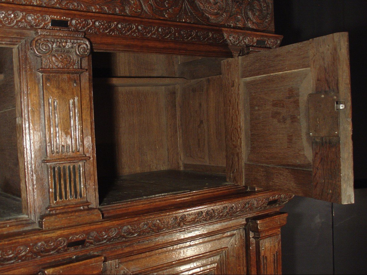 17th C Flemish Armoire Cabinet-photo-8