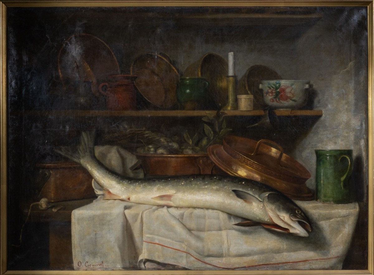 Still Life By J.o  De Cocquerel-photo-2