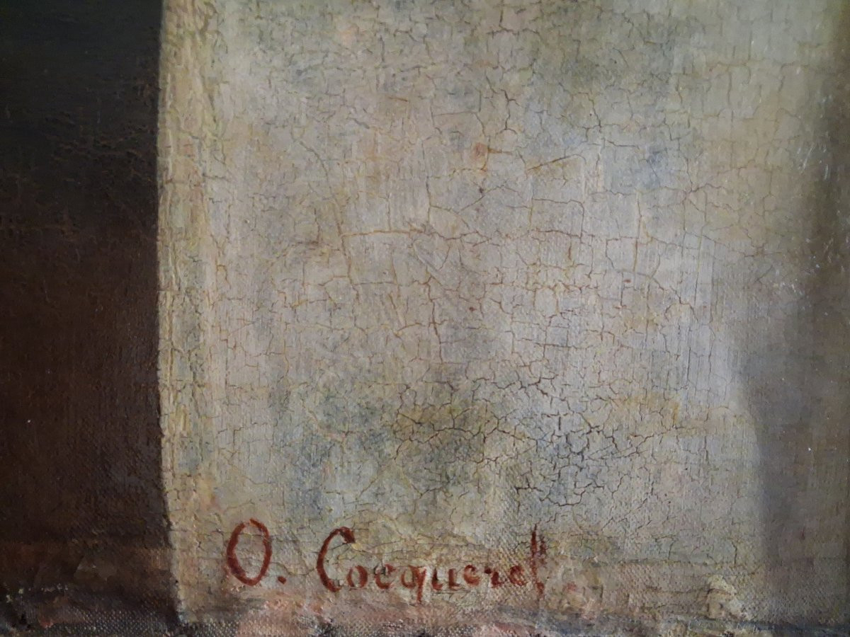 Still Life By J.o  De Cocquerel-photo-3