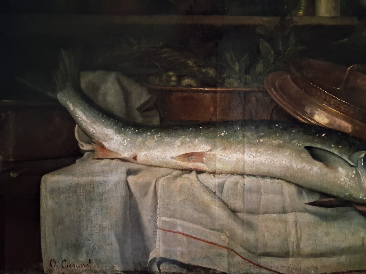 Still Life By J.o  De Cocquerel-photo-4