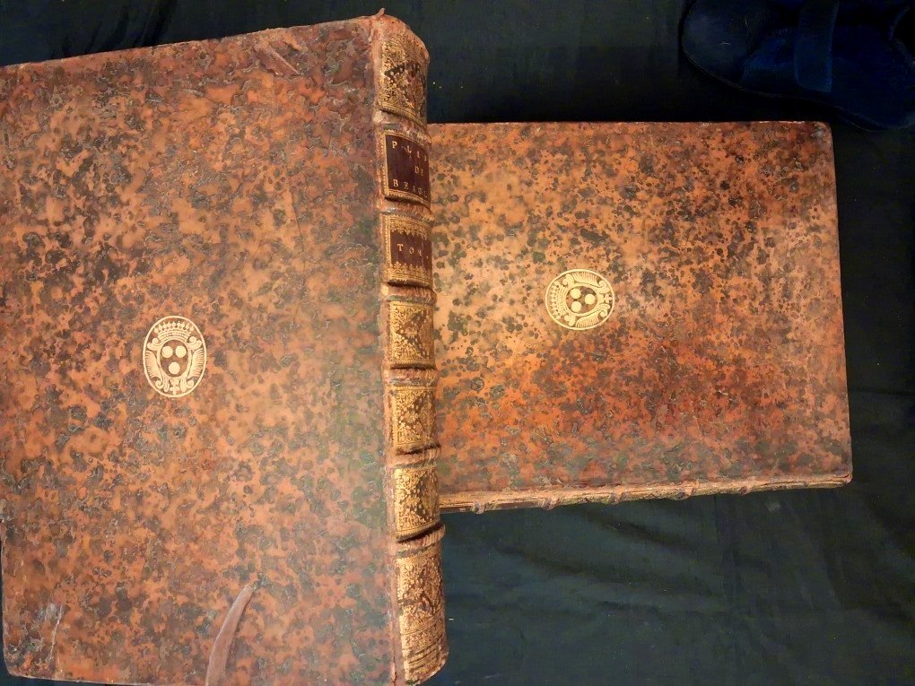 17th Century Book - Plans De Baulieu, Two Volumes