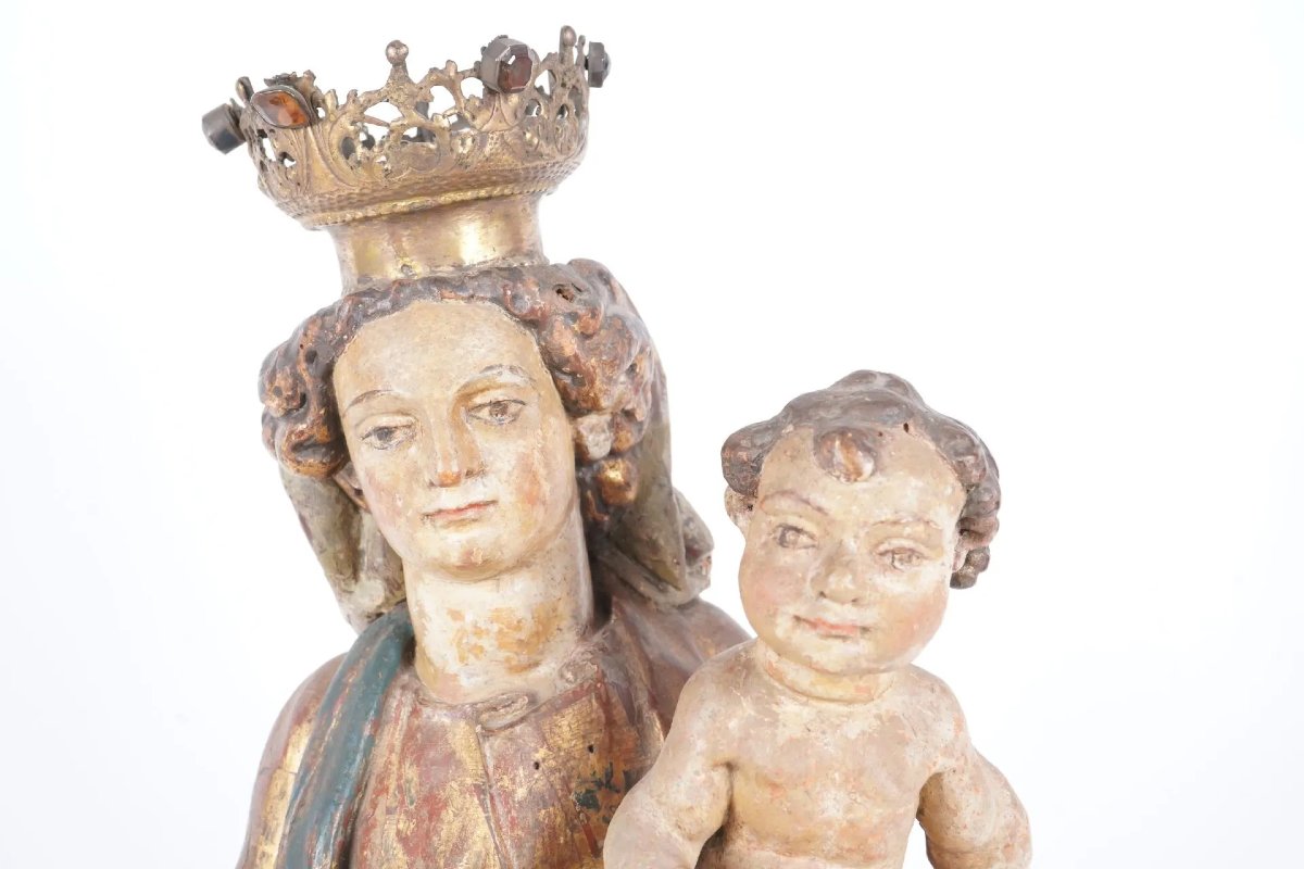 16th-century Statue Of The Virgin Mary-photo-2