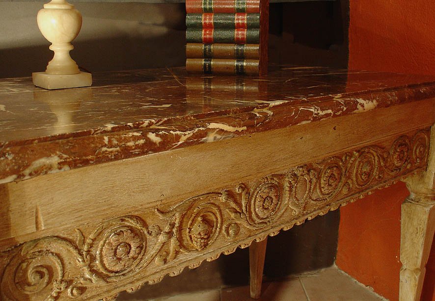 Console Table Painted Late 18th-photo-1