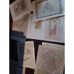 Lot Of 277 Antique 17th-century Maps