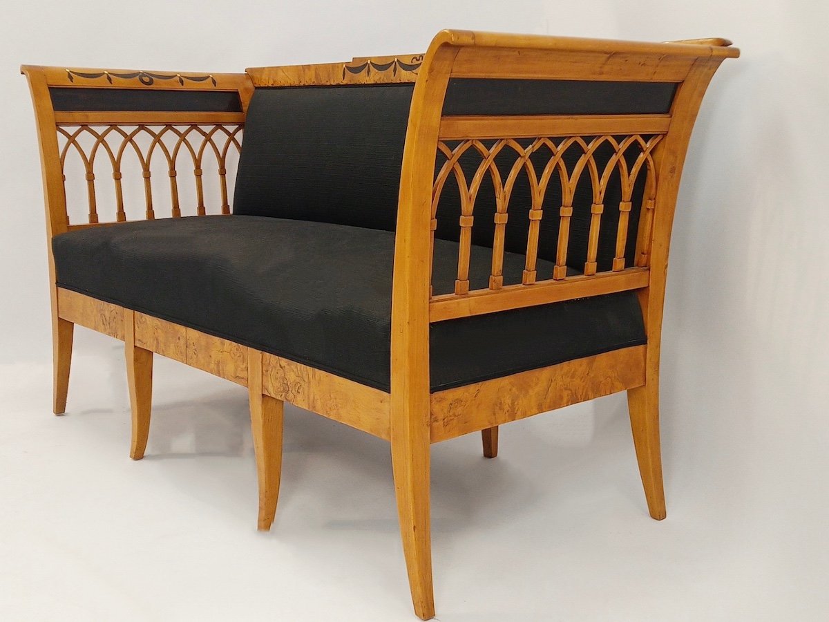 Biedermeier Sofa, Germany Circa 1825-photo-3