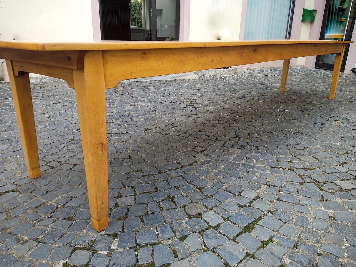 Table Ancienne Du 19ème Siècle, 433 Cm De Long-photo-2