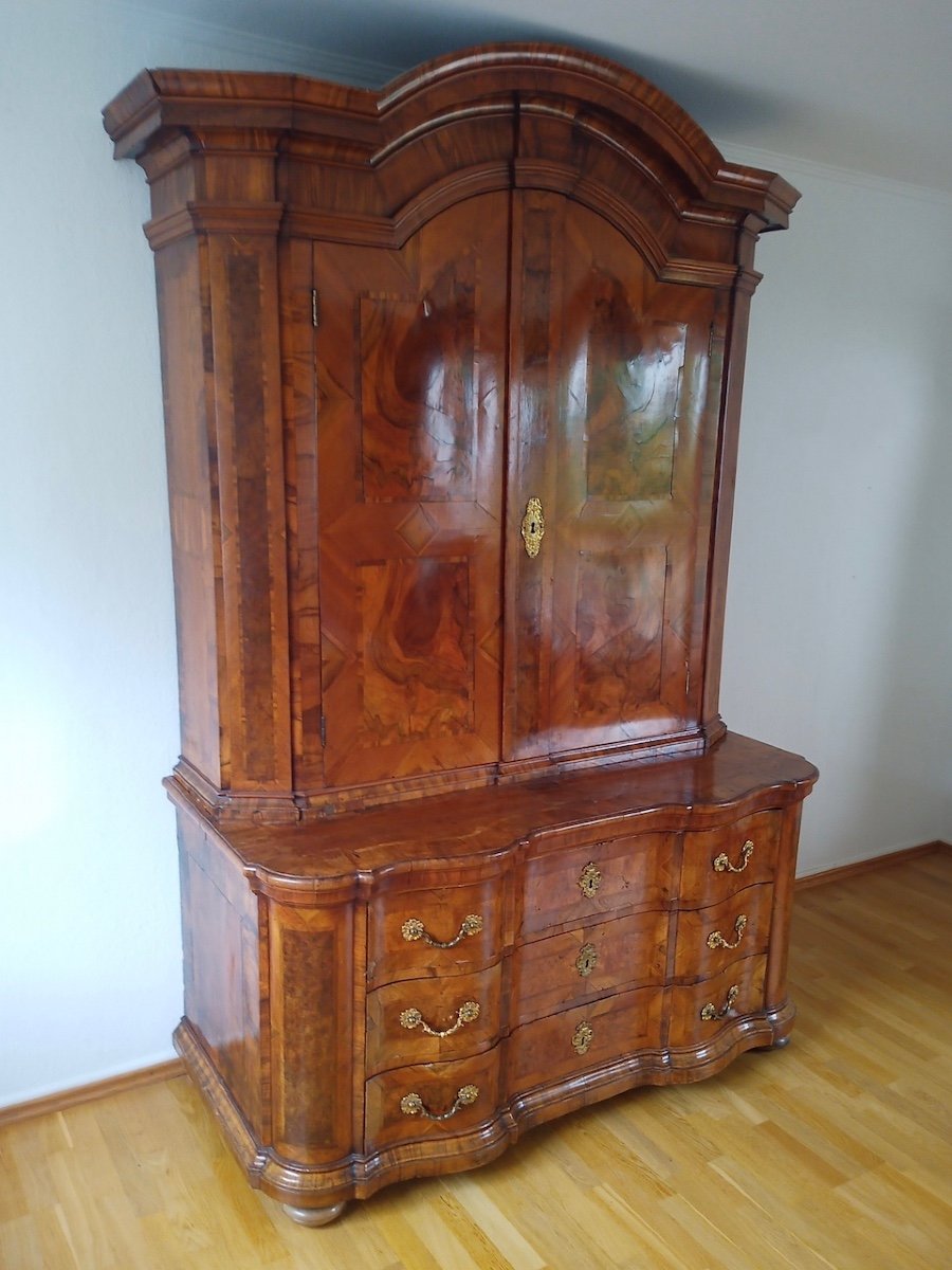 Meuble d'Appoint Baroque Allemagne 1780-photo-3