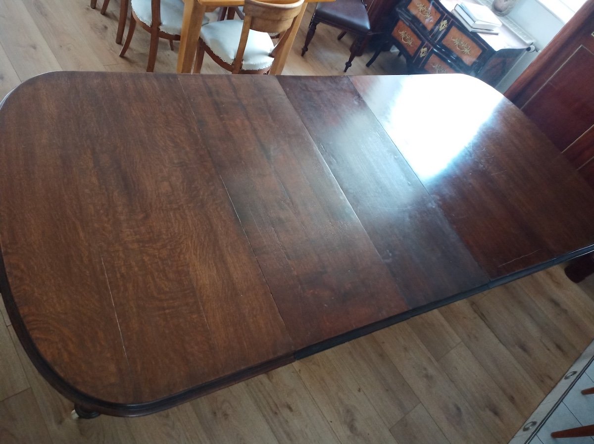 Grande Table à Manger à Rallonges, Angleterre Vers 1880-1900-photo-4
