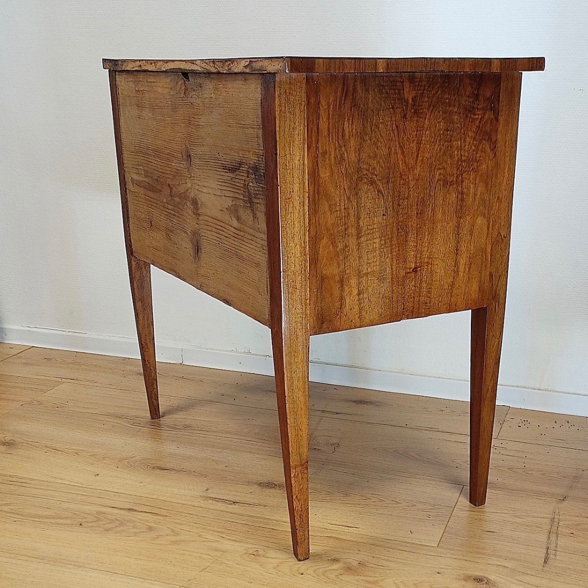 Small Biedermeier Commode, Walnut Veneer, South Germany Circa 1820-photo-4