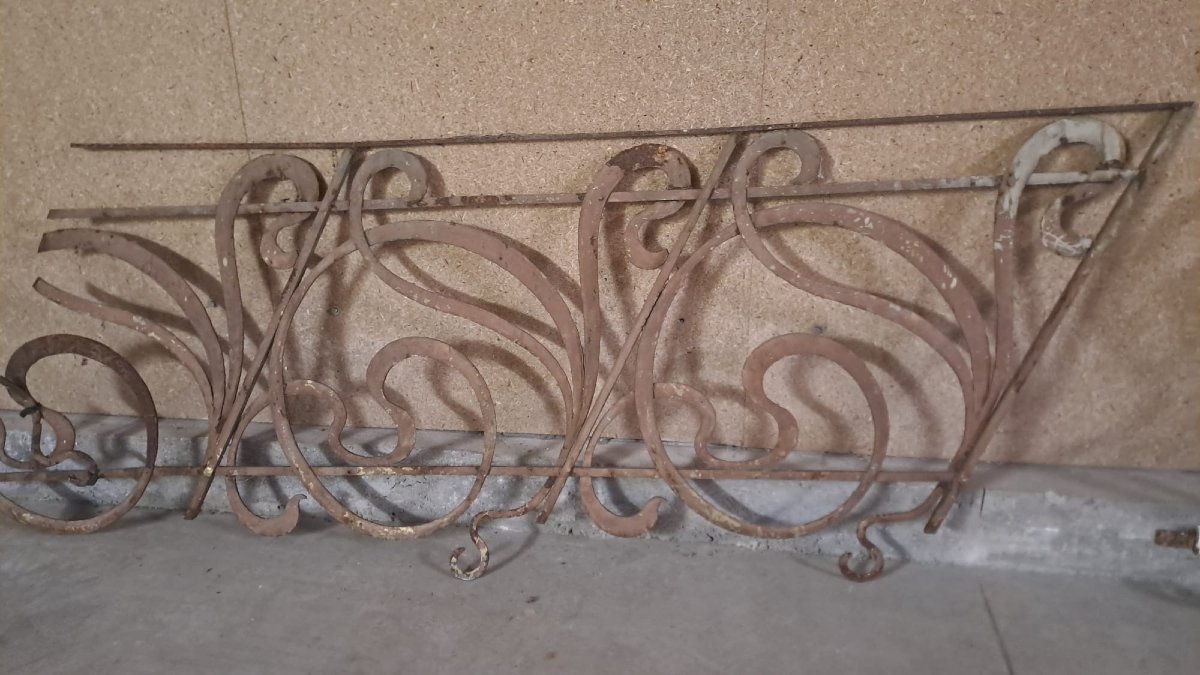 Grille de Jardin Art Nouveau 11 metres-photo-2