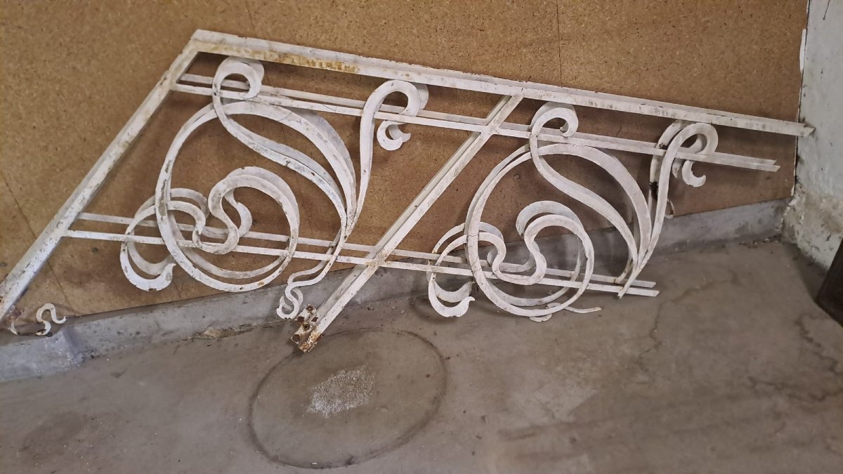 Grille de Jardin Art Nouveau 11 metres-photo-3