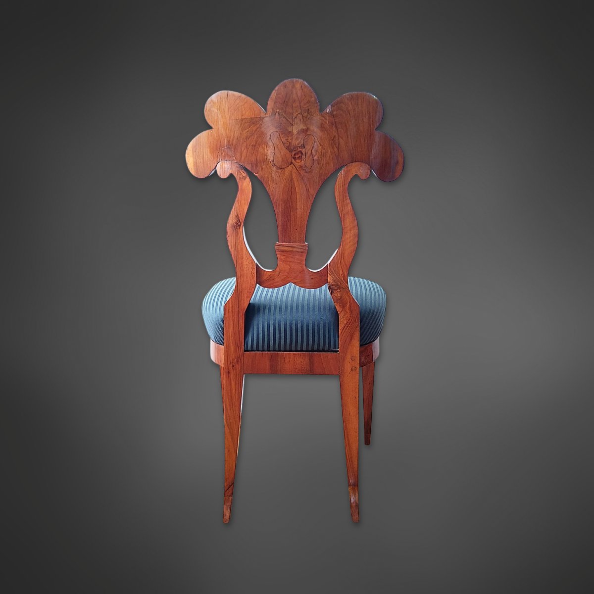 Six  chaises de salle à manger Biedermeier, vers 1830 Vienne -photo-3