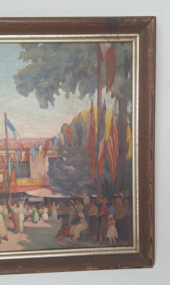 La Libération autour de Rouget de Lisle à Choisy-le-Roi, attribué à Marcel Prud´homme-photo-2