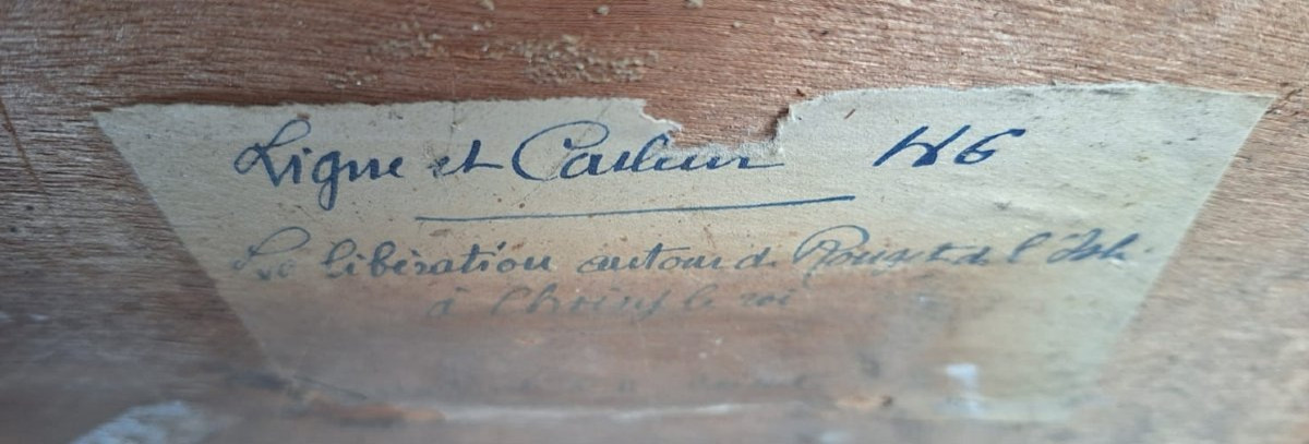 La Libération autour de Rouget de Lisle à Choisy-le-Roi, attribué à Marcel Prud´homme-photo-1