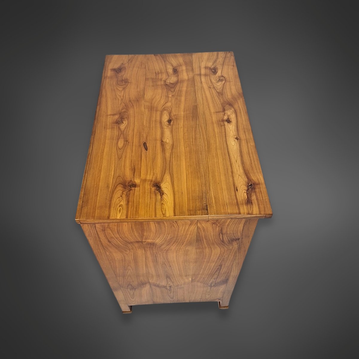Commodes Biedermeier, placage de cerisier, Allemagne du Sud 1830/40-photo-3