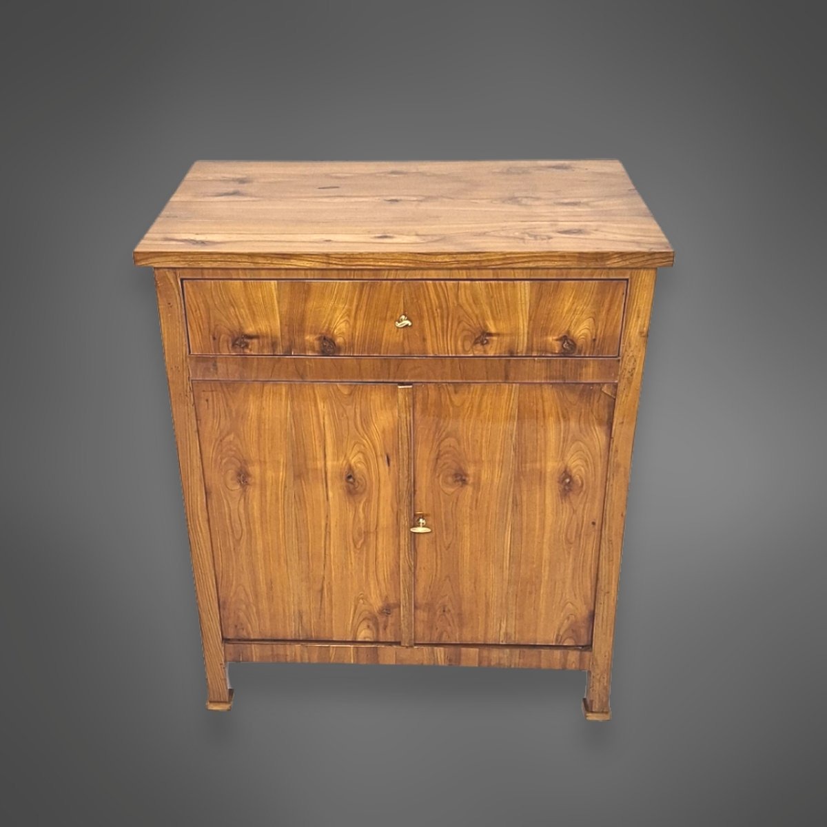 Biedermeier Chests Of Drawers, Cherry Wood Veneer, Southern Germany, 1830s–1840s-photo-2