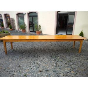 Table Ancienne Du 19ème Siècle, 433 Cm De Long