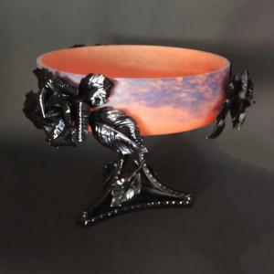 Art Deco Cup Centerpiece Sig “degue”