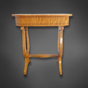 Table Lyra, style Biedermeier, vers 1920 Allemange