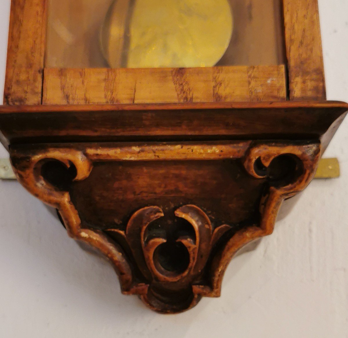 Biedermeier Miniature Wall Clock-photo-7