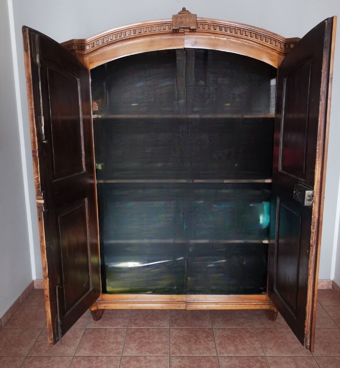 Josephinischer Wall Cabinet Vienna Circa 1780-photo-6