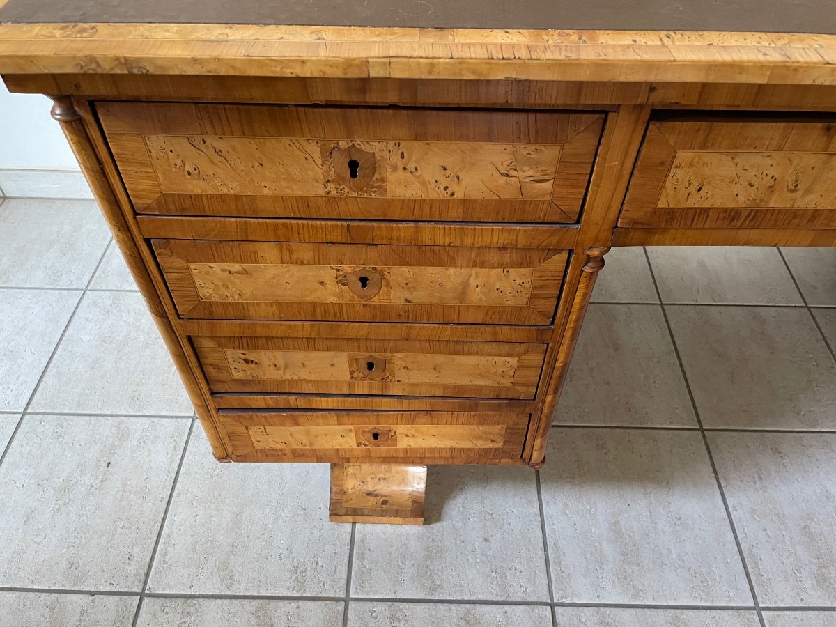 Grand Bureau Biedermeier Vienne 1830-photo-2
