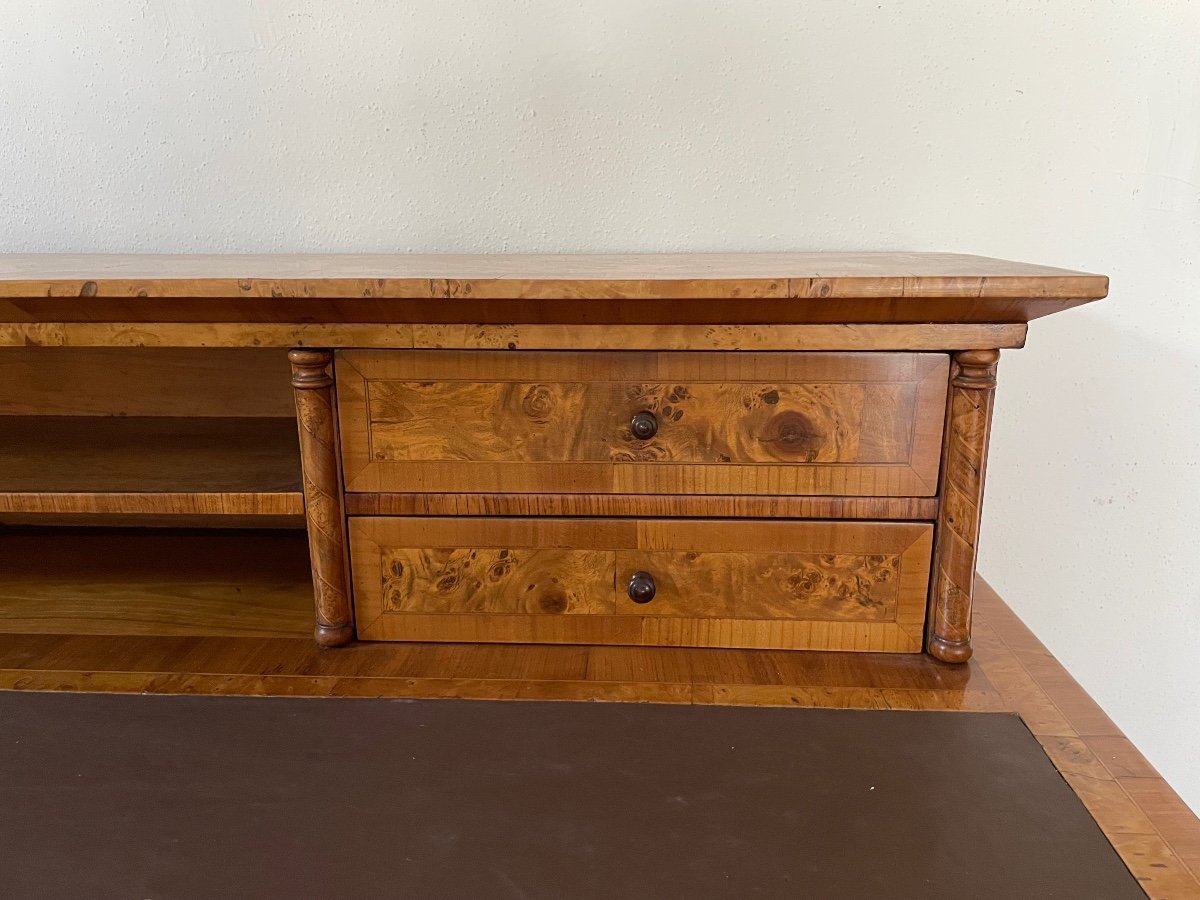 Grand Bureau Biedermeier Vienne 1830-photo-4