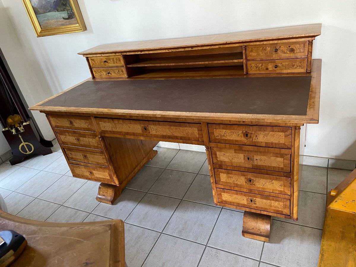 Grand Bureau Biedermeier Vienne 1830