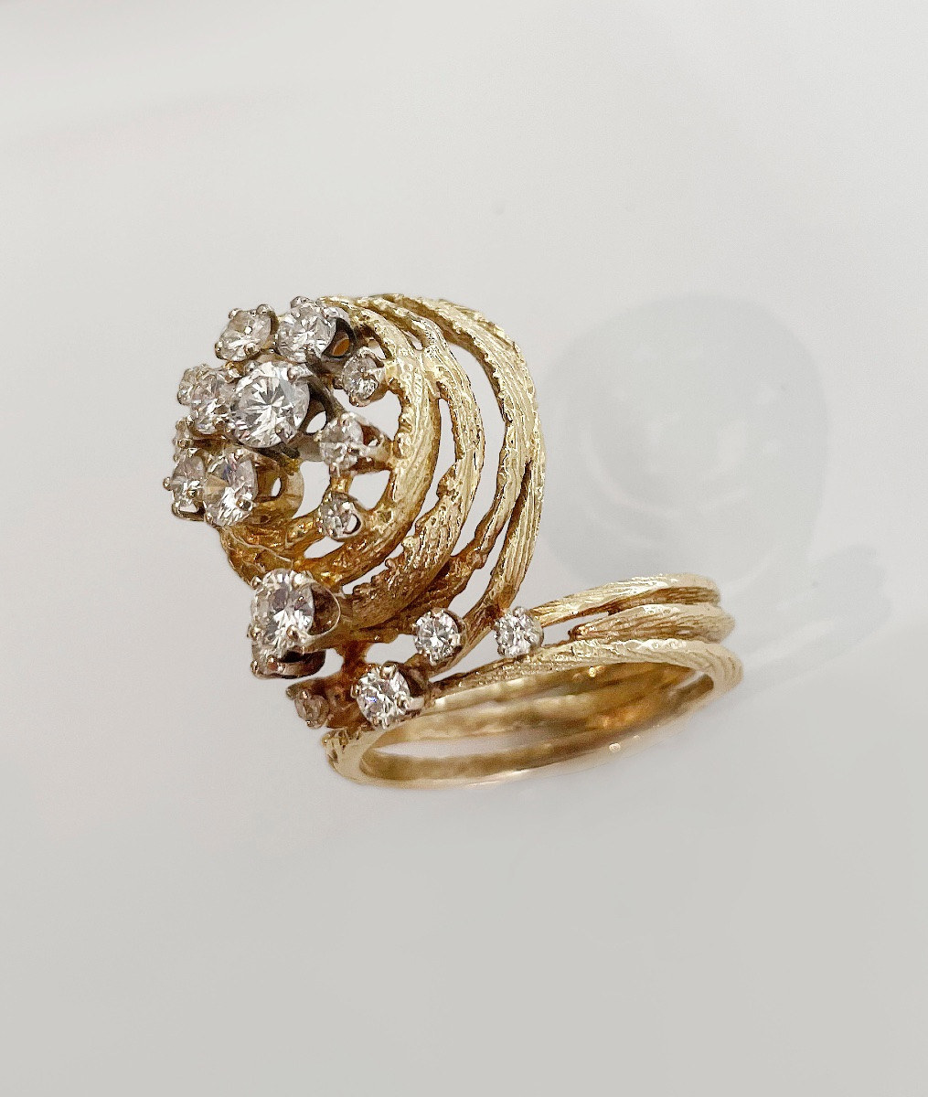 Ring With 16 Precious Stones-photo-6