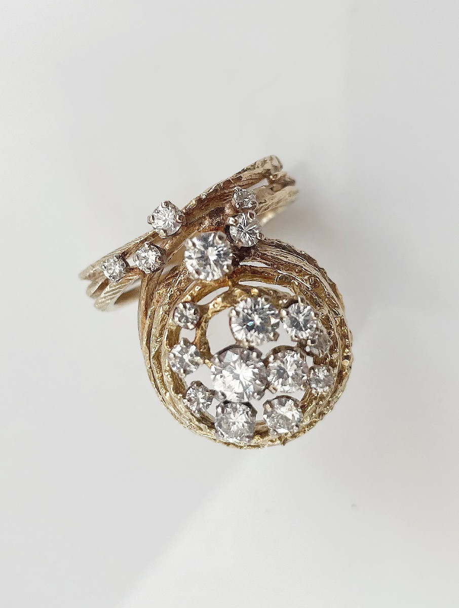 Ring With 16 Precious Stones-photo-7